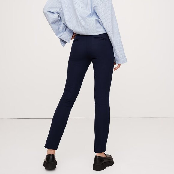 Banana Republic Skinny Sloan Pant size 2 Navy - Picture 3 of 5
